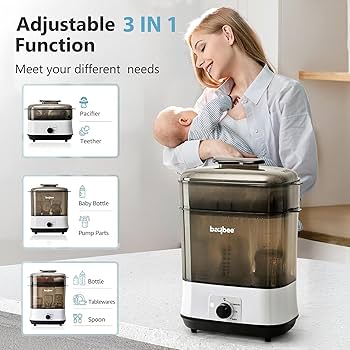 PureSteam 5-in-1 Bottle Sterilizer & Dryer