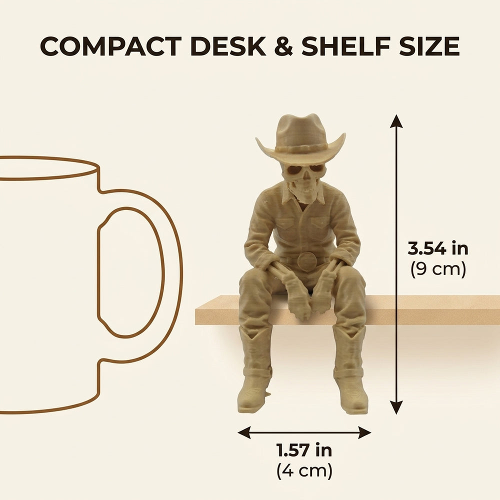 Skeleton Cowboy details