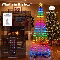 Smart Treeless Christmas Tree Lights View 2