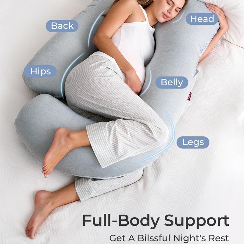 Full-body support: head, back, belly, hips and legs held at once