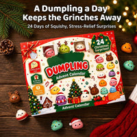 Baby Bubble 24-Day Christmas Dumpling Squishy Advent Calendar Cover View 1