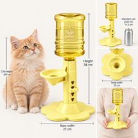 Yellow dispenser size guide, 34cm tall, 22cm base View 12