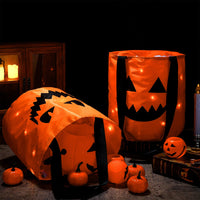 Baby Bubble™ GlowBucket LED Light-Up Halloween Candy Bag View 1