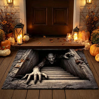 Baby Bubble™ 3D Halloween Optical Illusion Door Mat View 3