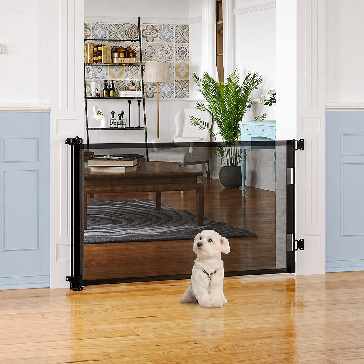 Retractable Pet Gate | 41 in. Tall