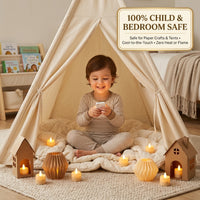 LuminaCharge Rechargeable Flameless Candle Set View 4