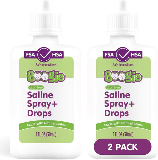 Nasal Saline Drops (2-pack)