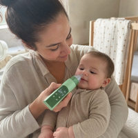 Baby Bubble aspirator in use - single