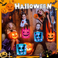 Baby Bubble™ GlowBucket LED Light-Up Halloween Candy Bag View 2