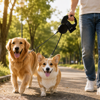 PawPair™ — Retractable 2 Dog Leash View 6