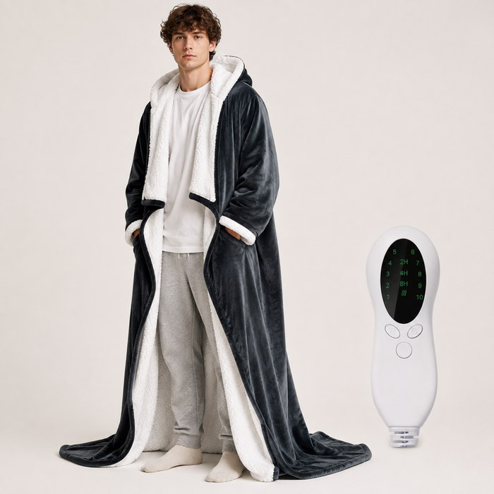 Cozy Robe - Full Body Wearable Electric Heated Blanket