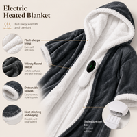 Cozy Robe - Full Body Wearable Electric Heated Blanket View 2