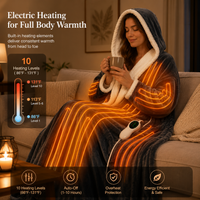 Cozy Robe - Full Body Wearable Electric Heated Blanket View 5