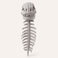 3D Dinosaur Skeleton Wearable Plush Cape & Hood Costume View 16