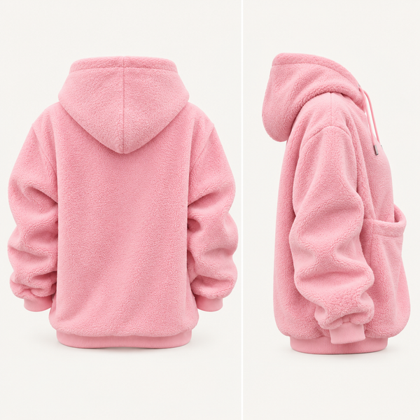 Step 1: Slip On the Hoodie