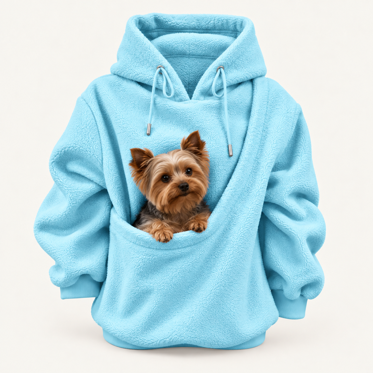 Oversized Cozy Plush Pet Carrier Pouch Pullover Hoodie View 91