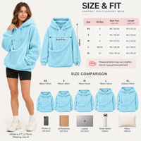Oversized Cozy Plush Pet Carrier Pouch Pullover Hoodie View 94