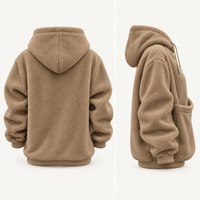 Oversized Cozy Plush Pet Carrier Pouch Pullover Hoodie View 123