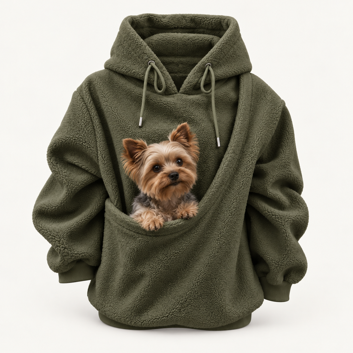 Oversized Cozy Plush Pet Carrier Pouch Pullover Hoodie View 151