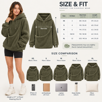 Oversized Cozy Plush Pet Carrier Pouch Pullover Hoodie View 154