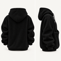 Oversized Cozy Plush Pet Carrier Pouch Pullover Hoodie View 183