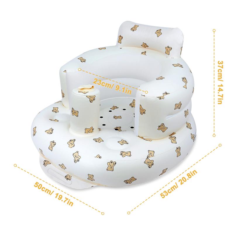 Inflatable baby seat detail