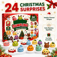 24 Cute Christmas Dumpling Squishy Surprises View 3