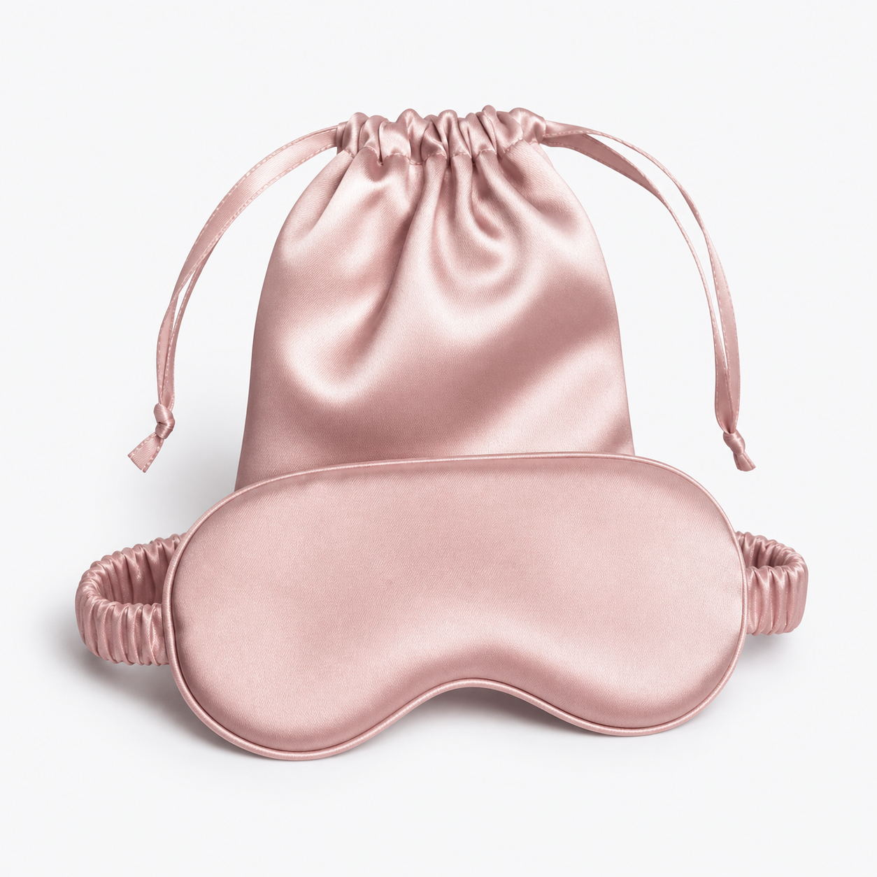 Baby Bubble™ Satin Cooling Eye Mask & Travel Strap (FREE)