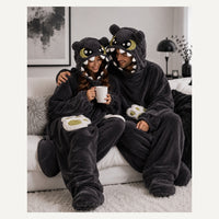 3D Toothless Dragon Wearable Plush Robe & Pajamas View 4