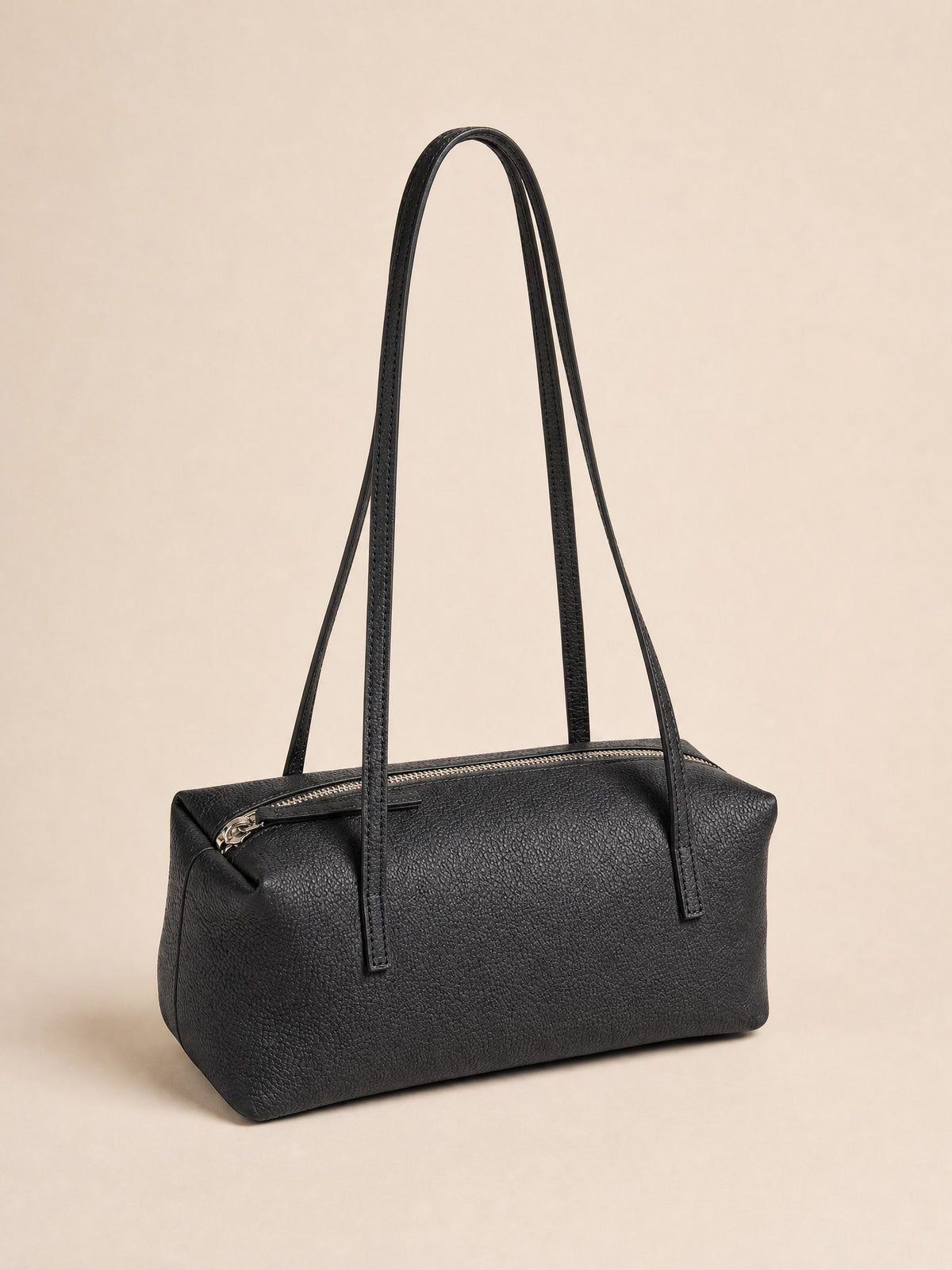 Petite Coussin Top-Handle, Black