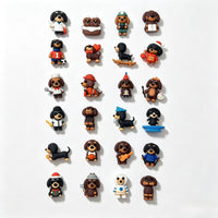 All 24 Unique 3D Mini Dachshund Collectible Figures View 5