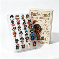 2026 Dachshund Christmas Advent Calendar Full Display View 6