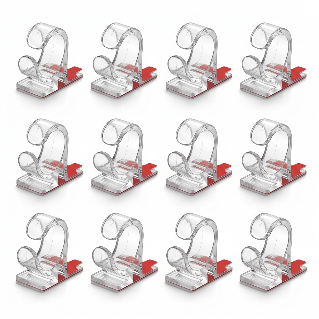 Damage-Free Garland Wall & Mantel Clips (12-Pack) (FREE) View 1