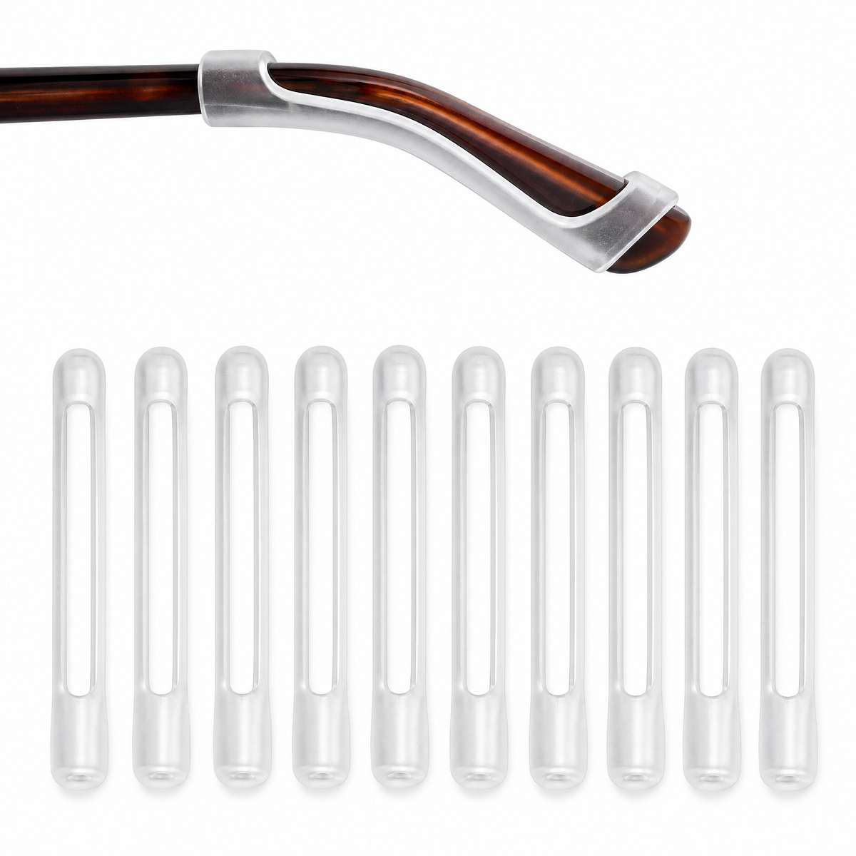 Anti-Slip Silicone Eyeglass Ear Hooks View 2