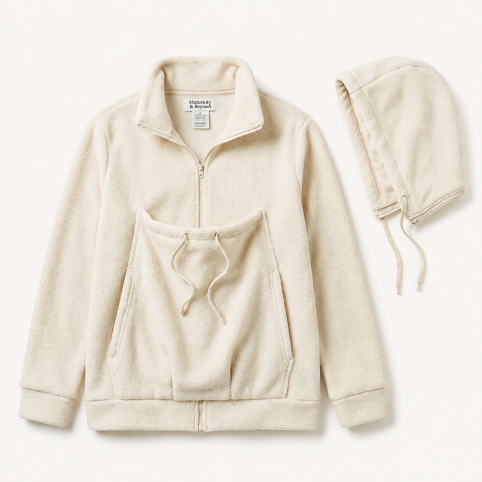 2-in-1 Kangaroo Carrier Maternity Hoodie