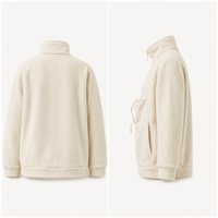 2-in-1 Kangaroo Carrier Maternity Hoodie View 3