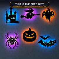Free Bonus Gift: ShadowGlows Haunted LED Silhouettes (8-Pack) View 5