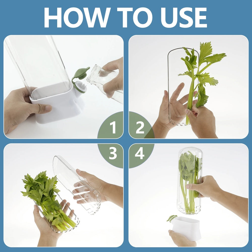 Fresh Herb Saver & Greens Keeper Detail 4 View 5
