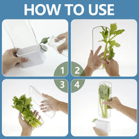 Fresh Herb Saver & Greens Keeper Detail 4 View 5