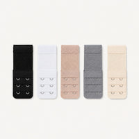 Five bra extender clips View 1