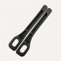 Two black car seat gap fillers View 1