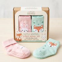 2× Anti-Slip Toddler Grip Walking Socks (FREE) View 1