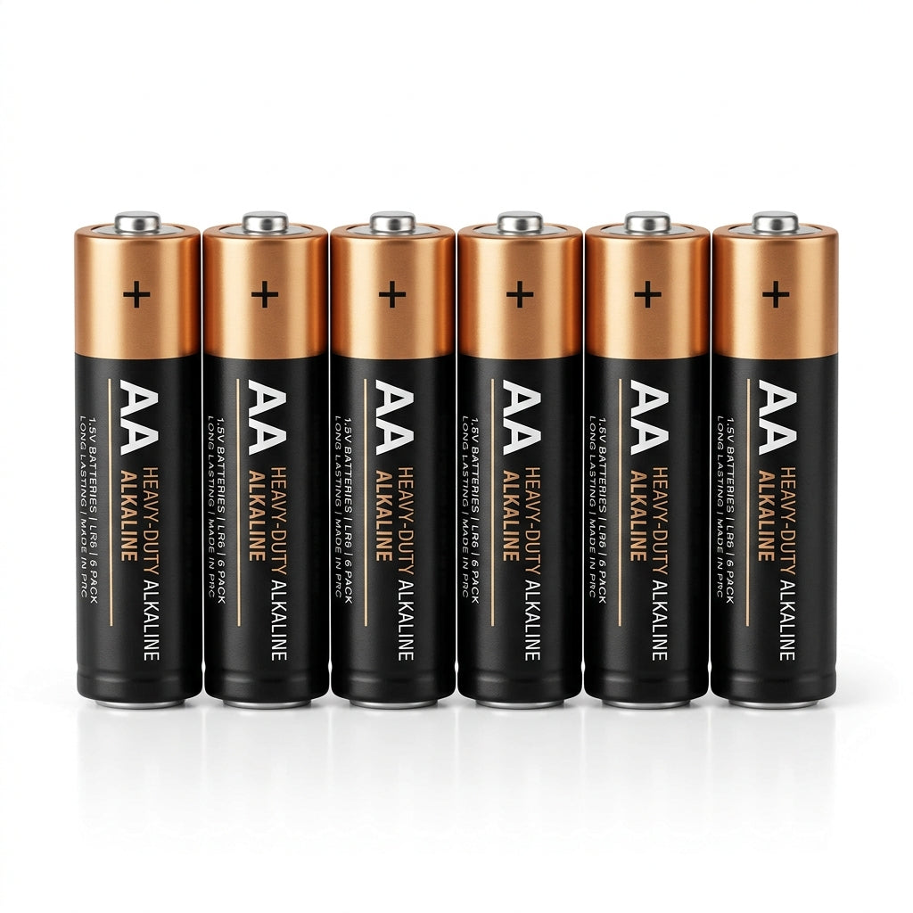 Heavy-Duty AA Batteries (6-Pack) (FREE) View 1