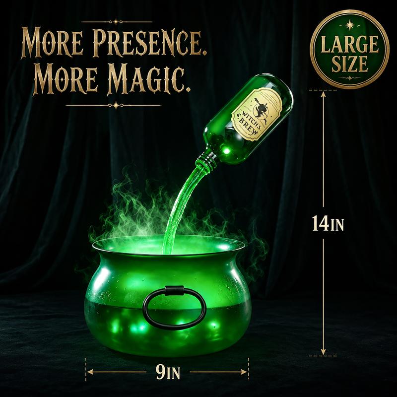 Self-Pouring Potion Cauldron Decor View 1