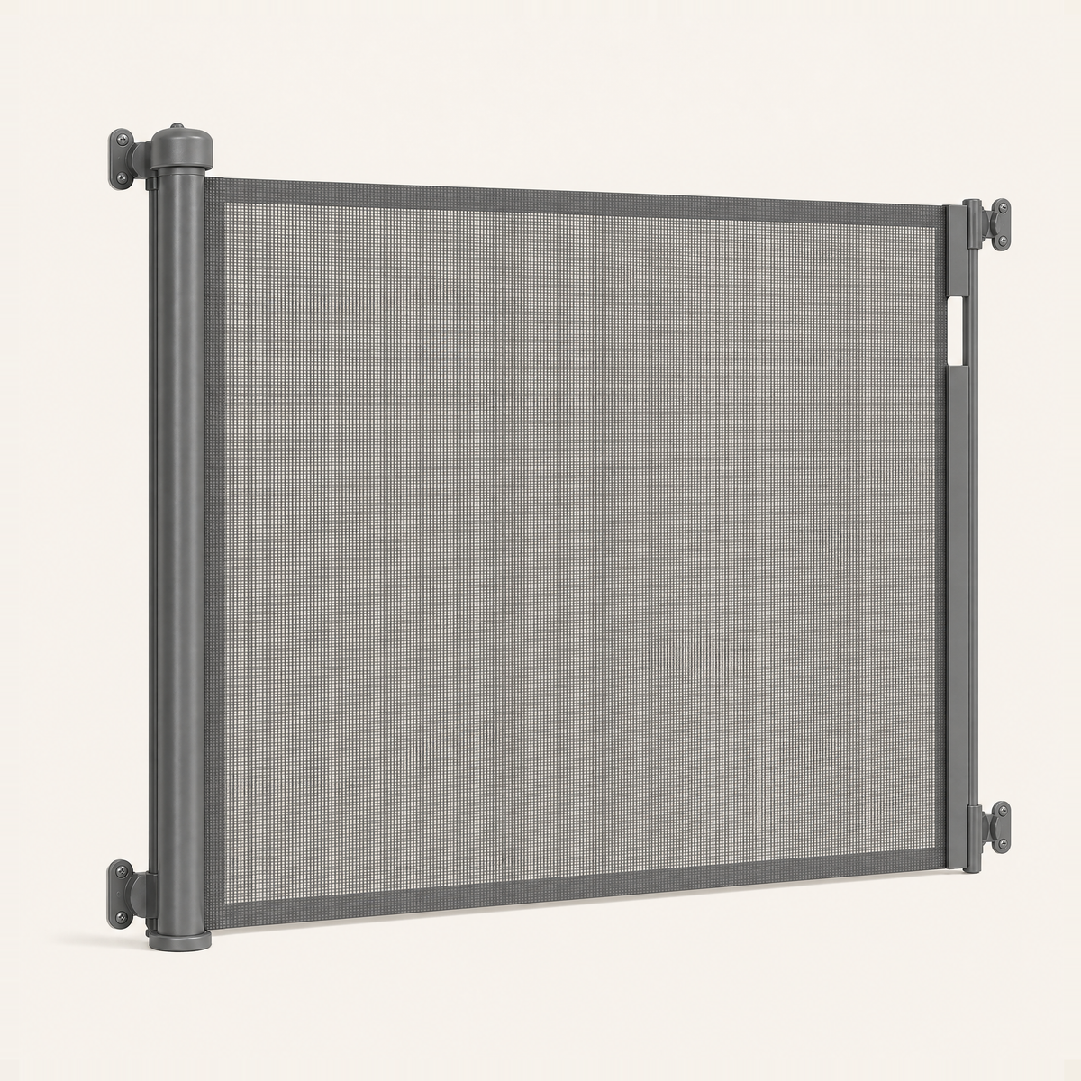 Extra-Tall Retractable Safety Gate - Grey View 2
