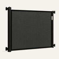 Extra-Tall Retractable Safety Gate - Black View 3