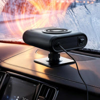 ClearView 12V Rapid Car Defroster & Heater Fan View 2