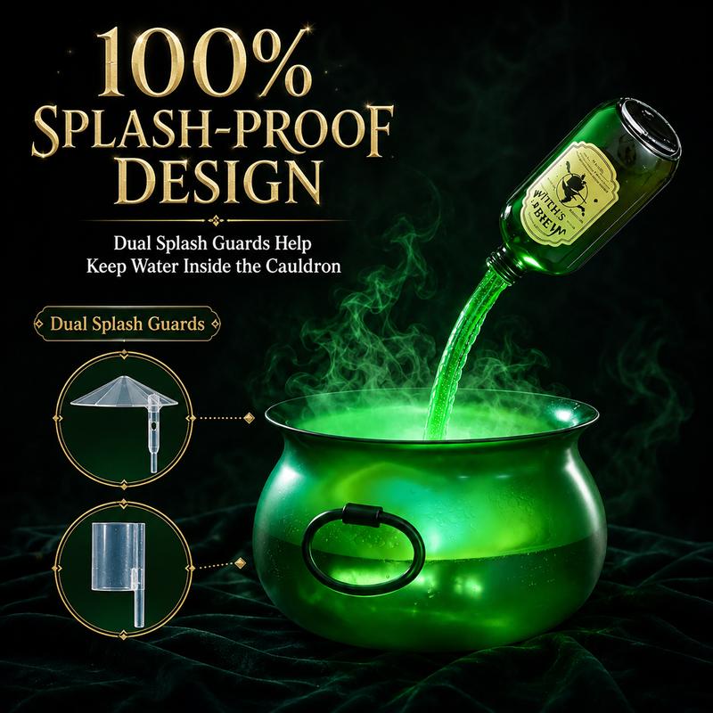 Self-Pouring Potion Cauldron Decor View 3