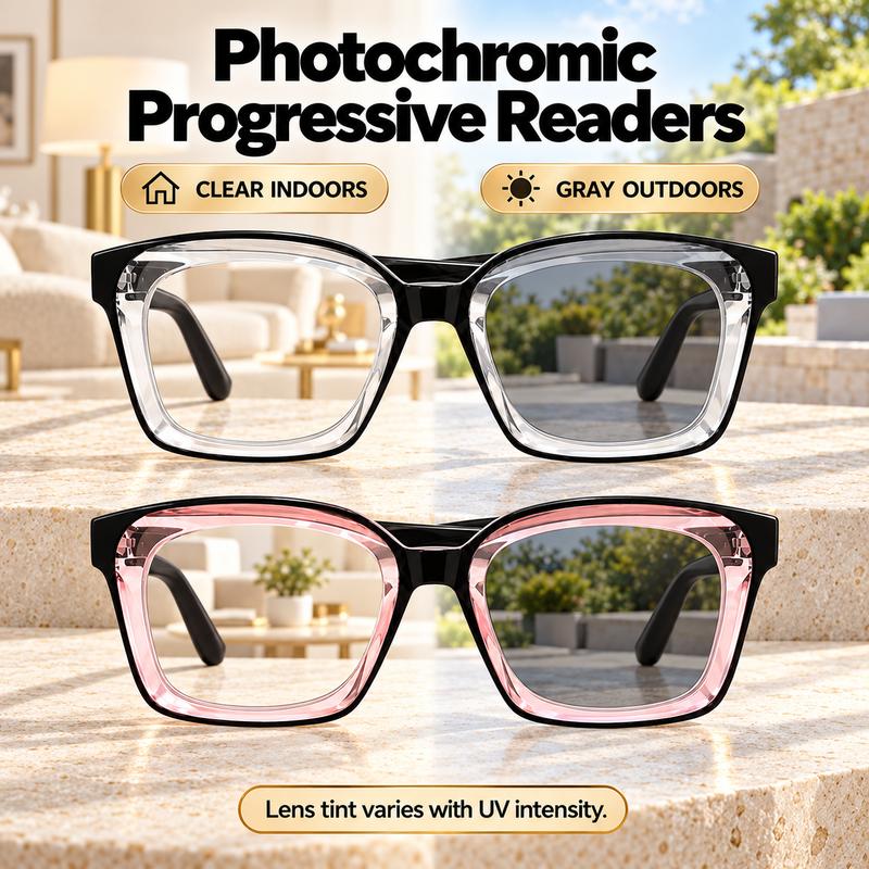 ClearVision™ Multi-Focus Progressive Reading Glasses View 4
