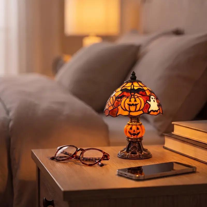 Spooklight Stained Glass Lamp View 4